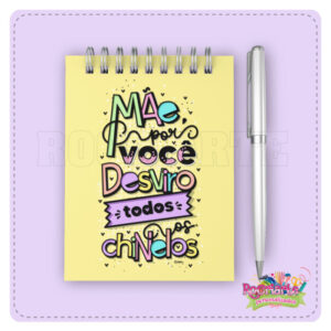 Bloquinho Personalizado - Dia das Mães