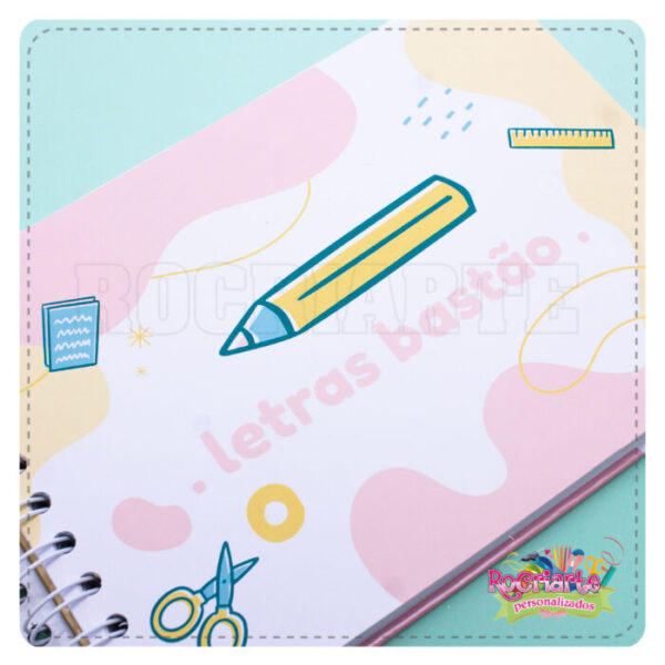 Caderno Aprendendo as Letrinhas - Imagem 2