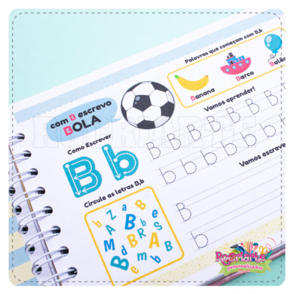 Caderno Aprendendo as Letrinhas - Imagem 3