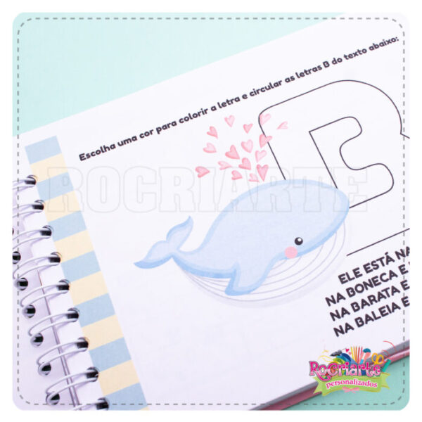 Caderno Aprendendo as Letrinhas - Imagem 4