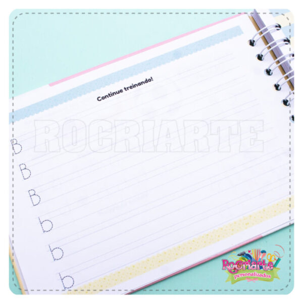 Caderno Aprendendo as Letrinhas - Imagem 5