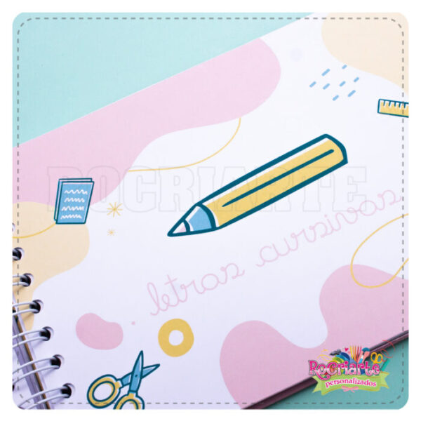 Caderno Aprendendo as Letrinhas - Imagem 7