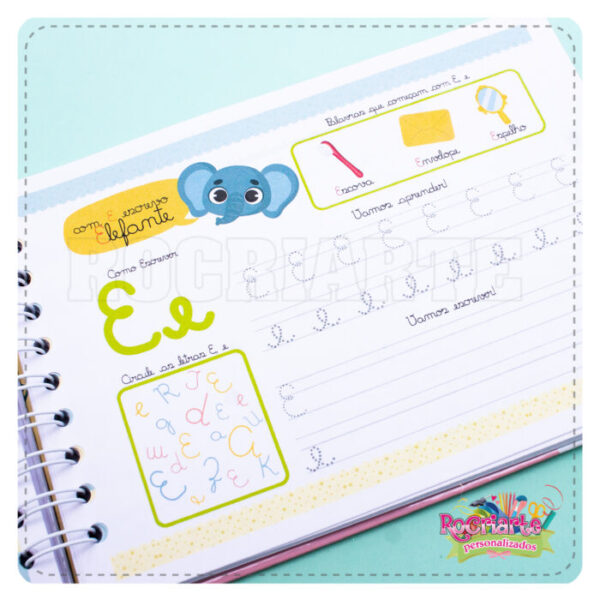 Caderno Aprendendo as Letrinhas - Imagem 8