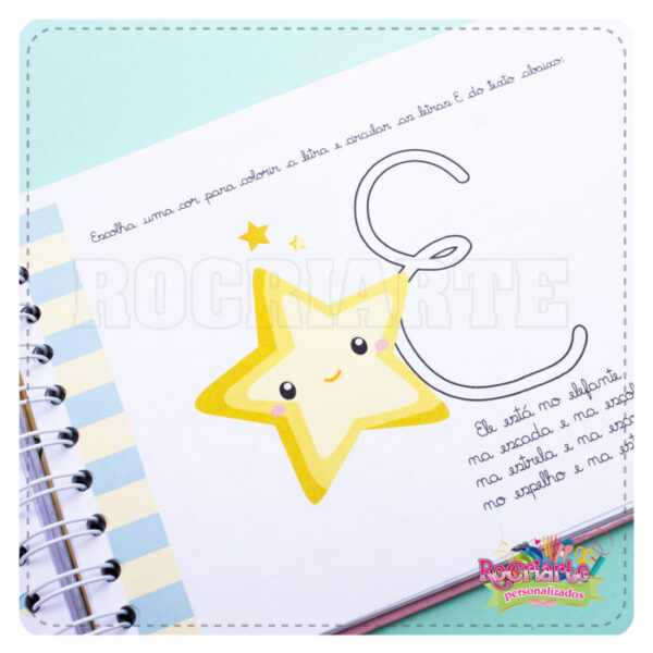 Caderno Aprendendo as Letrinhas - Imagem 9