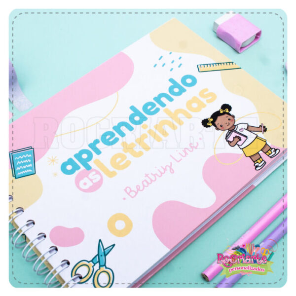 Caderno Aprendendo as Letrinhas - Imagem 12