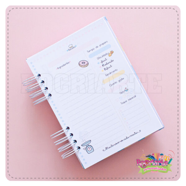 Caderno de Receitas Cute - Imagem 6