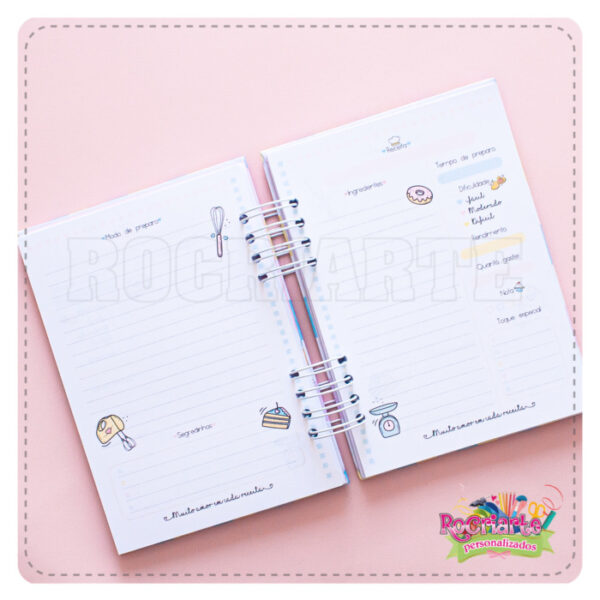 Caderno de Receitas Cute - Imagem 9