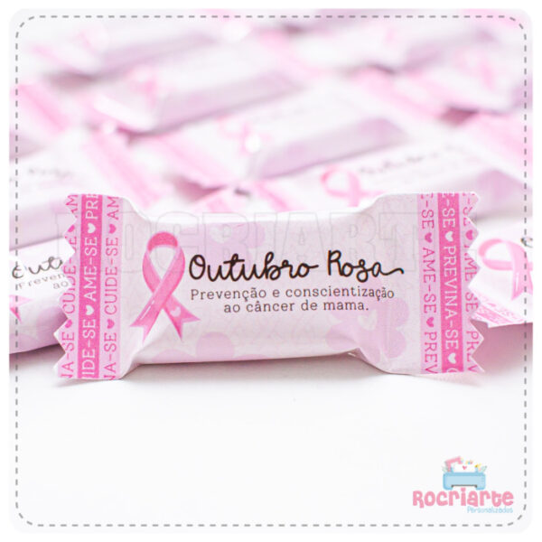 Balas Personalizadas - Outubro Rosa