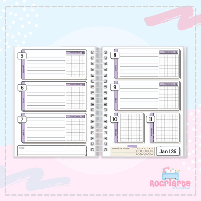 Planner Cool 2026 - Imagem 7