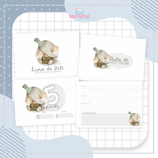 Elefante Vintage - Imagem 2